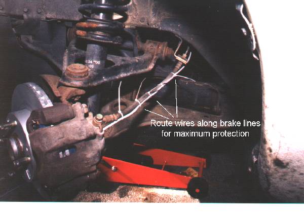 Photo of hub installation